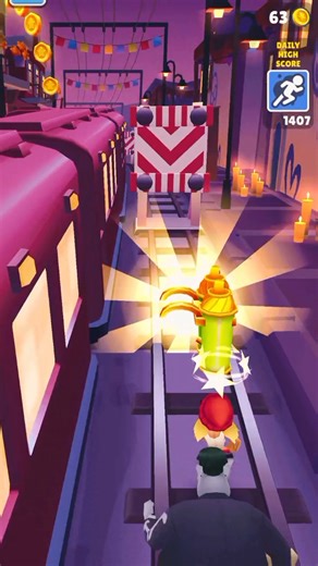 🎮 Subway Surfers Gameplay l Endless Runner Fun #comedy #memes