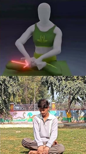 How to do lotus pose (padmasana) for beginners 💪👍