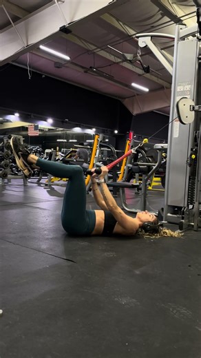 Dead Bug with Banded Pulldown