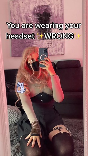 Use it like this, trust me. #egirl #gamergirl #gamer #gaming #thighhighs