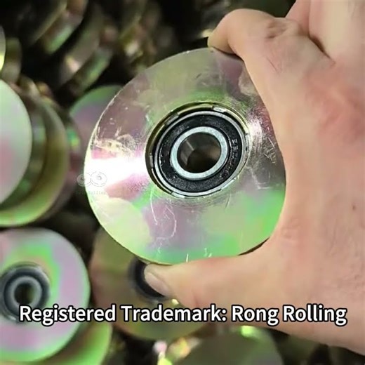 Rong Rolling Steel Sliding Gate Door Groove Roller Accessories-Rust-Proof Durable Low Noise