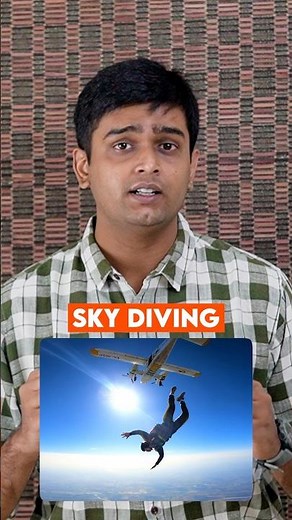 When Skydiving, If Your Parachute Fails To Open, Follow these 5 Steps 😳