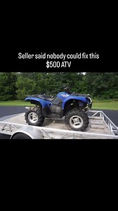 7.1K views · 211 reactions | Seller said nobody could fix this $500 ATV #yamaha #grizzly #fix | 2vintage | Facebook