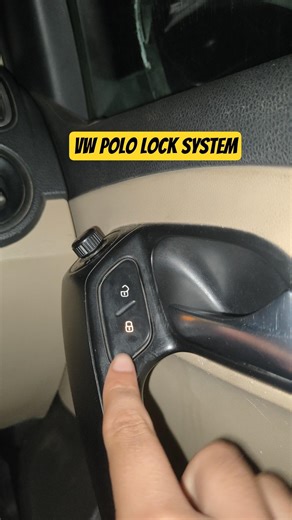 VW Polo Central lock system || #automobile #ss #technical #boy#