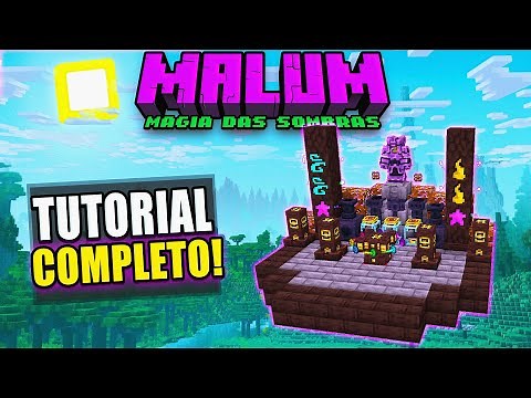 TUTORIAL COMPLETO DO MALUM! GERADOR DE RECURSOS, NOVOS ITENS PODEROSOS E MUITO MAIS!