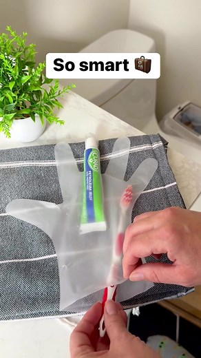 2.8M views · 2.9K reactions | Travel hack for bathroom supplies #travel #bathroom #organization #holidaytravel | Liz & Jeff | Facebook