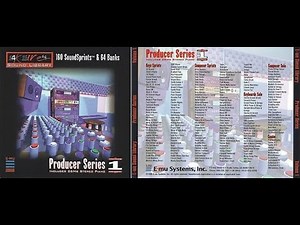 E-MU - Producer Series Vol. 1 – Studio Essentials (E-MU E-IV CD-ROM)