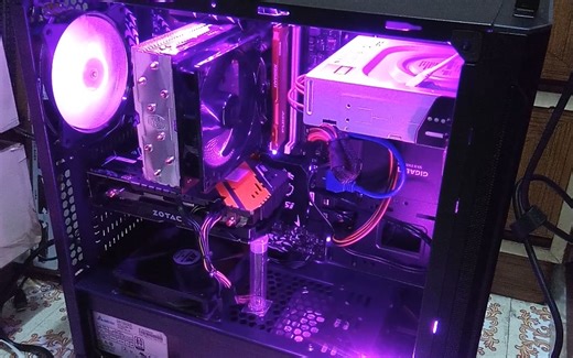 电脑组装RGB 12v RGB接口 一个讯号源同步 RGB风扇 5050灯条