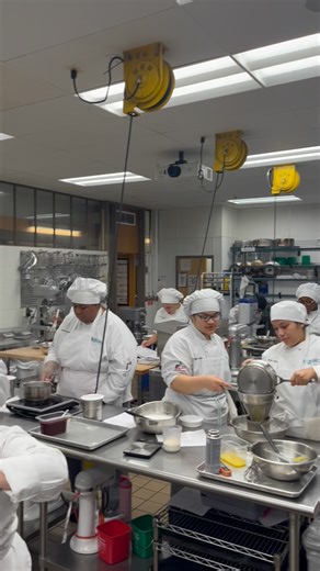 4,463 cookies baked. The HCAT taste labs cookie box sale was quite a hit. Advanced pastry took on twelve different cookies to create the delicious assortment of cookies including: Spiced Ginger, Grinchies, Double Chocolate, Dark and White Chocolate Peppermint, Chocolate Reindeer, Toffee Chai Oatmeal Cookie Pies, Fudge Brownies, Apple Caramel, Coffee Cake, Basil Lime, Eggnog and Royal Icing Sugar. @chocolatechicconnection #pastry #hotelculinaryartsandtourisminstitute #pastrychef #cheflife #aacc #