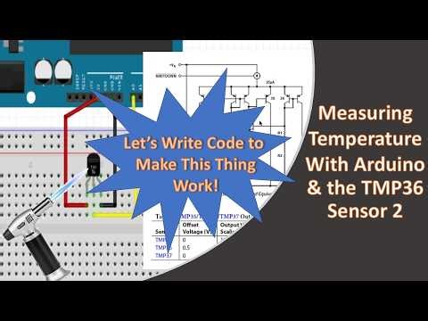 Measuring Temperature w Arduino and TMP36 Part 2 - The Code