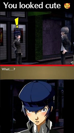You Looked Cute Naoto Persona 4 Golden PC #persona4golden #persona4 #p4g