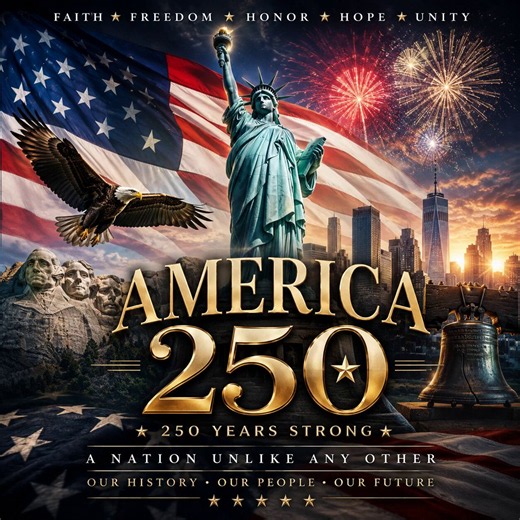 To my American patriots, I really wanted to be there for your 250th because I know how you celebrate, the hand over your hearts, the love you feel for your country. I sadly cant be, but I wrote a song (used AI to sing it but the lyrics are mine, from the heart) to remind you to keep loving your great nation, to never stop believing the world needs you. Never lose God, never lose your faith, always pray and have hope.I hope this song shows you how grateful I am, and how many other South Africans