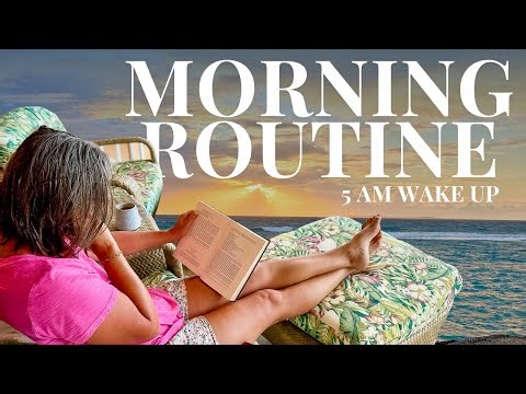 MY 5 am Morning Routine Living on a Caribbean Island || Anguilla