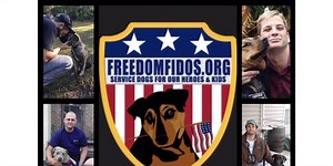 Freedom Fidos organization training service dogs in Columbus