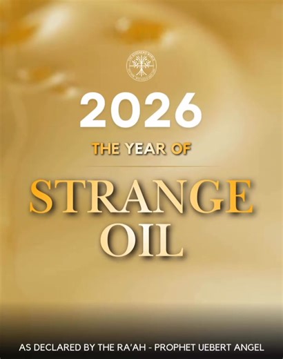 *2026 — THE YEAR OF STRANGE OIL* *DECREE AND DECLARE NOW* - The Alien Task is mine - I Will do the Alien task - I Will perform the strange works - The strange miracles - By the Strange Oil | Spirit Embassy Grenada Cell | Facebook