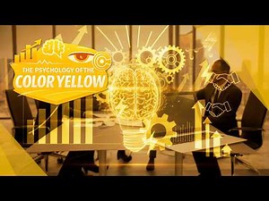 The Psychology of the Color YELLOW in Business Presentations and PowerPoint visuals