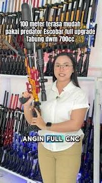 TRABAS 100 METER TERASA MUDAH!! PCP PREDATOR ESCOBAR FULL UPGRADE SUPER MEWAH🔥