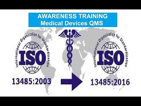 ISO 13485 - ISO 13485:2016 - AWARENESS TRAINING [ tutorial ]