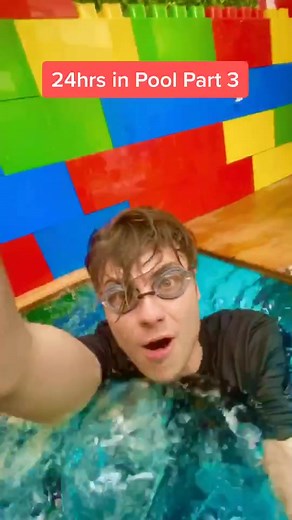 24hrs in the pool part 3!! Underwater Hatch #pool #teamRAR #fyp