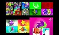 Mix of 4 videos from youtube : too many noggin and nick jr logo collections