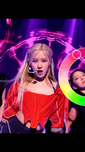 Rosé + Color Wheel Trend 🎨🌹✨ #rosé #blackpinkrosé #blinkforever #fypシ゚viral