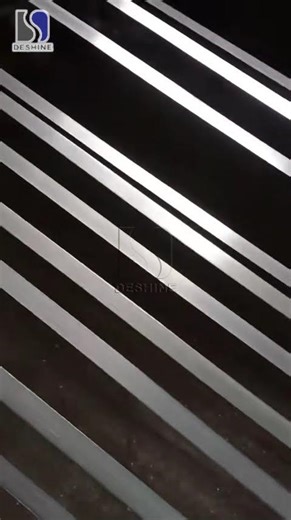 Cold-galvanized steel strip slitting production #steelstrapping Cold Roll Galvanized Steel Strip