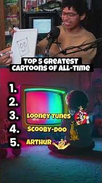 Top 5 greatest Cartoons of all-time! 📺👀 #fypシ #podcastclips #cartoon #goodbrothers #top5
