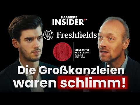 Anwalt & Steuerberater (ex-Freshfields) über Jura-Studium und Steuer-Tipps | Karriere Insider