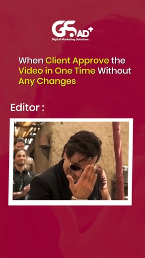 G.S.AD + on Instagram: "“When your video gets approved in ONE shot and you suddenly feel like the CEO of creativity 😎🎬🔥 GSADS — Digital Advertising • Creative Content • Social Media Marketing • Viral Reels” 📍 Building No.598, First Floor, Lawrence Road, Amritsar 📞 96465 00640 #GSADS #DigitalAdvertising #CreativeContent #SocialMediaMarketing #OneShotApproval #VideoEditingLife #MarketingAgency #BrandPromotion #ViralReels #ContentCreators #AdExperts #DigitalB