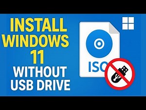 Install Windows 11 WITHOUT a USB Drive (Clean Install Guide)