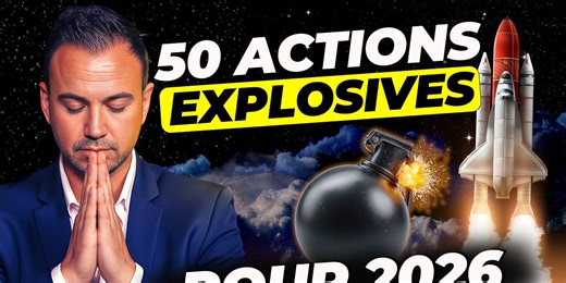 50 ACTIONS EXPLOSIVES POUR 2026 !