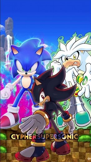 Sonic Vs Shadow Vs Silver