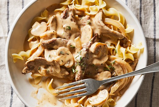 Beef Stroganoff