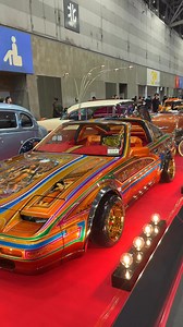 One of my personal favorites from the Japan Lowrider Super Show; this Nissan 300ZX. 🤩 Painted with patterns & murals, with a custom interior. WATCH THE FULL VIDEO OF THE 2024 SUPER SHOW ON MY YOUTUBE CHANNEL to appreciate these details in 4K definition 📺👀 | Skid Society