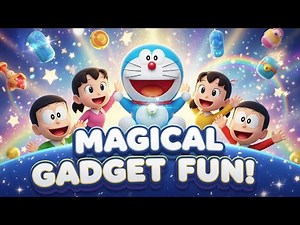 Doraemon & Friends Magical Gadgets Adventure | 3D Cartoon Fun for Kids | English Story