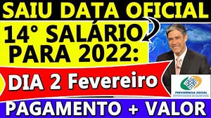 6.1K views · 226 reactions | ÓTIMA NOTÍCIA: 14° SALÁRIO DIA 2 DE FEVEREIRO Data FOI CONFIRMADA + PAGAMENTO LIBERADO INSS #inss #aposentados #14salario ✅NÃO PERCA TEMPO: SE VOCÊ QUER as MELHORES e ÚLTIMAS NOVIDADES do INSS ➡️Acesse AQUI: https://www.joaofinanceira.com.br/blog/ Se VOCÊ precisa de EMPRÉSTIMO clique aqui: ➡️ https://www.joaofinanceira.com.br/consulta.html | INSS Noticias | Facebook