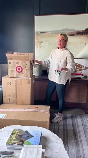 Unboxing a few pieces from our latest collection of #thresholdwithstudiomcgee 📦