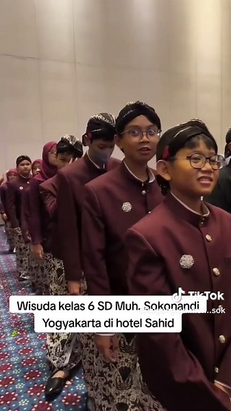 Wisuda Kelas 6 SD Muh. Sokonandi Yogyakarta