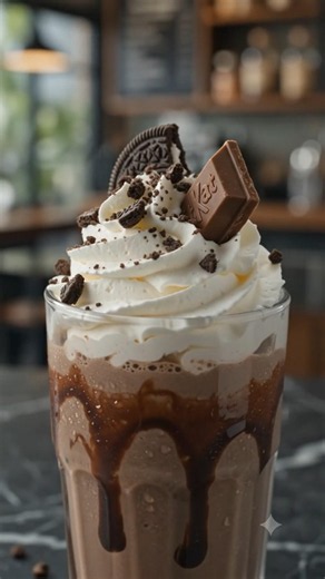 don't try this #summerdrinksrecipes #choclateshake #summerdrink #oreoshake #easydrinkrecipe