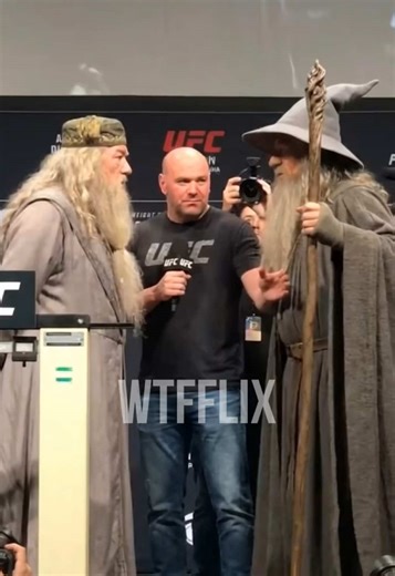 Albus Dumbledore vs Gandalf in UFC Fight #albusdumbledore #gandalf #ufc #fight #ai
