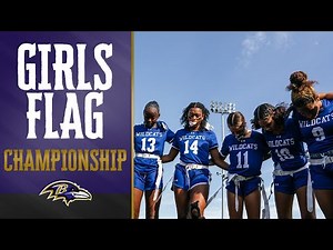Girls Flag Championship Game | Baltimore Ravens