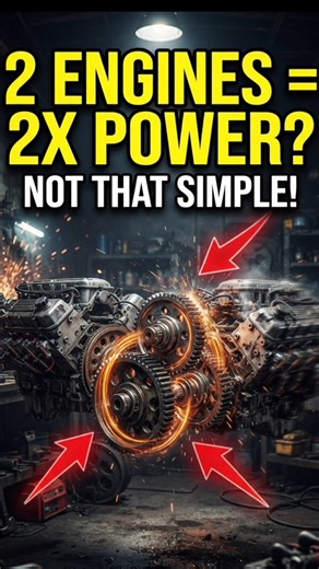 How Do Two Engines Work Together? ⚙️ | Why Power Doesn’t Simply Double!