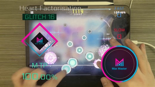 【Cytus II/严判】Heart Factorisation (GLITCH 16) Max Master M.TP100