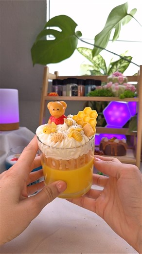 Honey bear Candle🧸#candlemaking #candles #asmr#candlemaker#kerzendesign