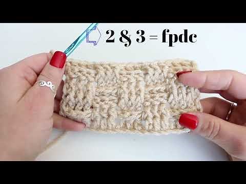 Easy Crochet Kids Scarf
