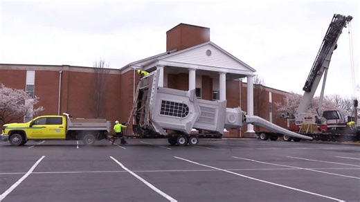 'The plan is to have that rebuilt': Local church's steeple toppled during powerful storms