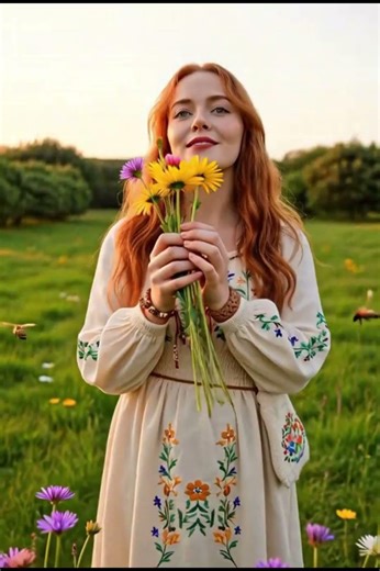 🔥 Celtic Woman With Red Hair 🍀✨ Hyperreal Medieval Portrait 4K Eclipse Art 🎨🌅