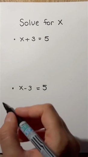 Solve for x | Quick Algebra Challenge #maths #shorts