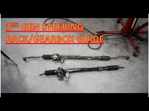 2004 - 2008 Acura TL Power Steering Rack Replacement Guide