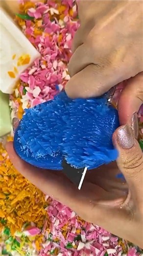 Cutting dry soap cubes ASMR! #soapcutting #soapstrips #satisfying #soapcubes #oddlysatisfying #short